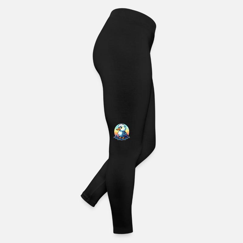 Duck Illustration Women’s Jersey Leggings