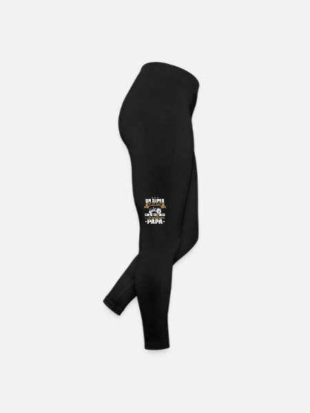 Super agriculteur donne toujours le meilleur papa - Legging en jersey Femme - noir - Droite