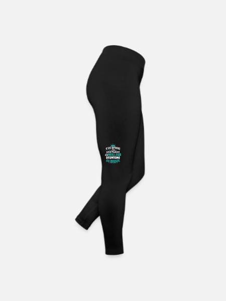 J'ai le diplôme du meilleur tonton au monde - Legging en jersey Femme - noir - Droite
