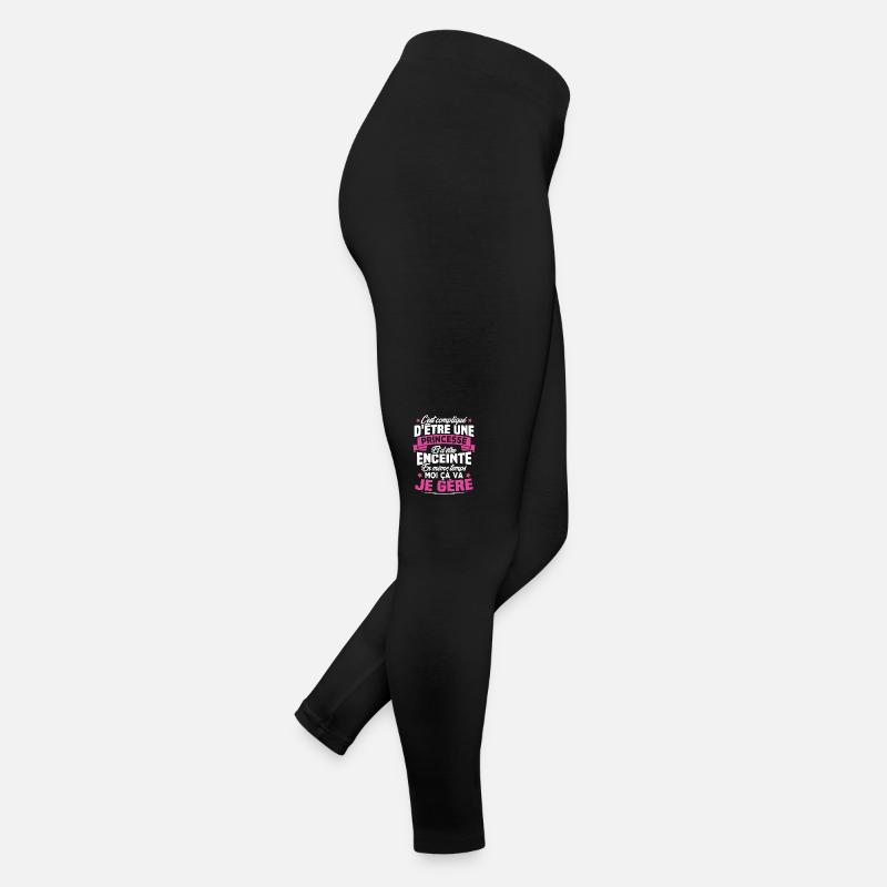 Une Princesse et Enceinte Legging en jersey Femme