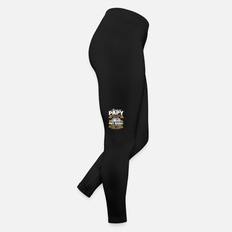 Un papy campeur comme un papy normal Legging en jersey Femme