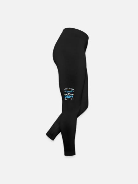Voici à quoi ressemble le meilleur papy du monde - Legging en jersey Femme - noir - Droite