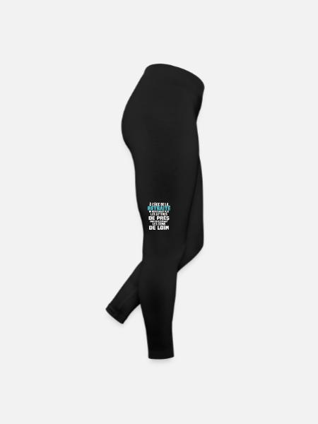 à l'âge de la retraité - Legging en jersey Femme - noir - Droite