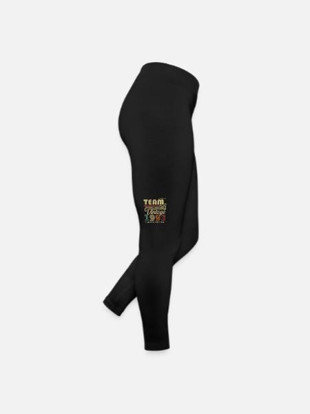 Jahrgang 1993 Retro Geburtstagsgeschenk 30 Jahre - Frauen Jersey Leggings - Schwarz - Rechts