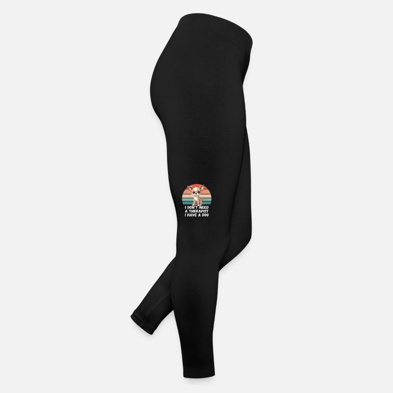 I don't need a therapist, I have a dog Women’s Jersey Leggings