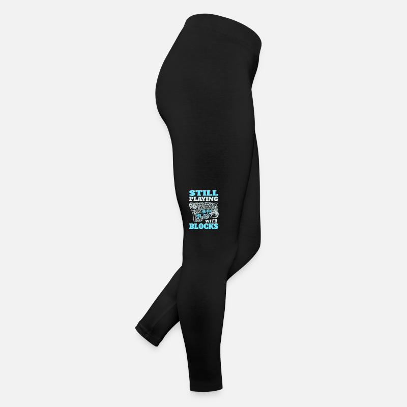 Je joue toujours avec les blocs moteurs Legging en jersey Femme