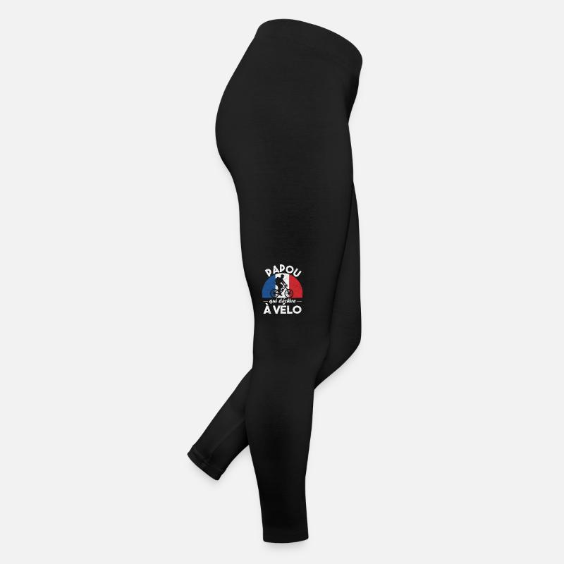 Papou qui déchire à Vélo Legging en jersey Femme