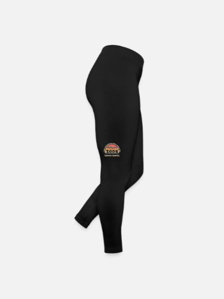 Millésime 2005 Vintage Anniversaire Rétro 2005 - Legging en jersey Femme - noir - Droite