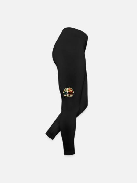 Vintage Novembre 1993 Cadeau Anniversaire 30 Ans - Legging en jersey Femme - noir - Droite