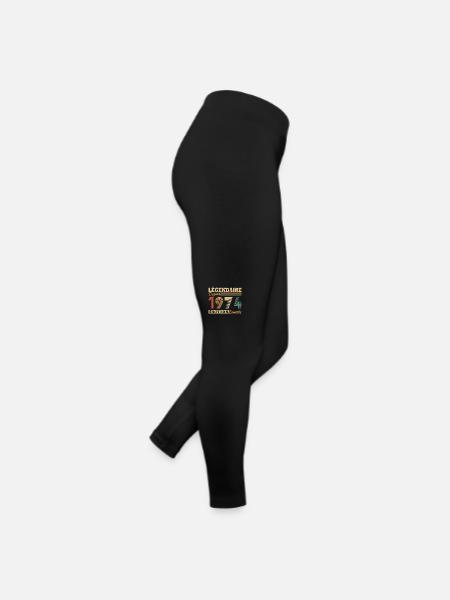Légendaire depuis 1974 édition limitée - Legging en jersey Femme - noir - Droite