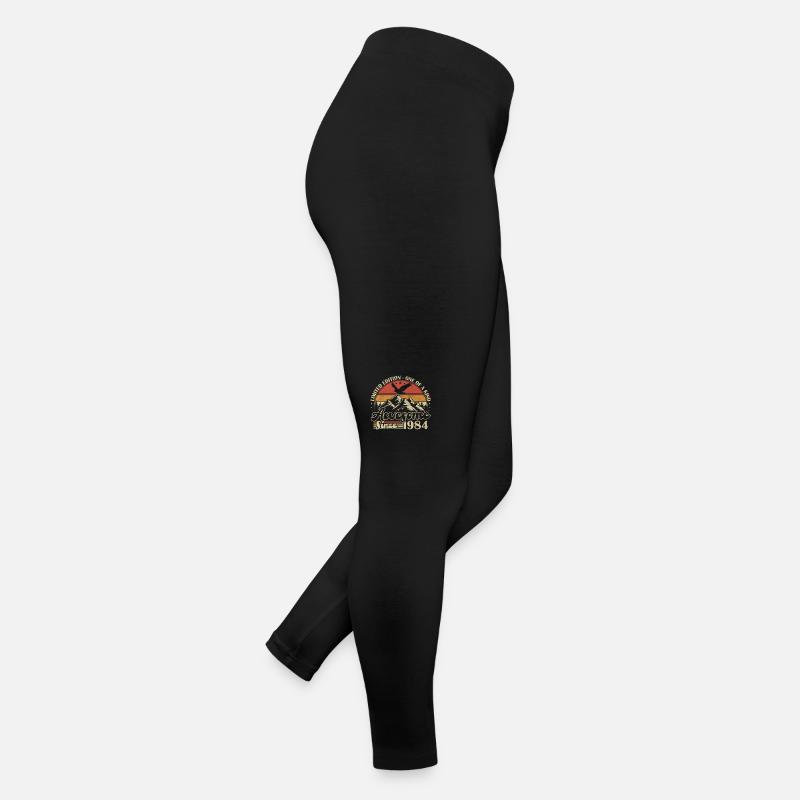 1984 Vintage Retro Geburtstagsgeschenk Frauen Jersey Leggings