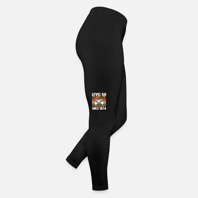 Niveau 50 Complete 1974, Cadeau D'anniversaire Legging en jersey Femme