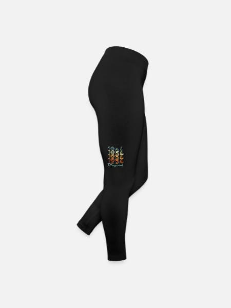 Original 1954 Vintage Cadeau Anniversaire - Legging en jersey Femme - noir - Droite