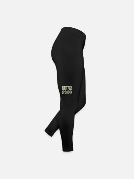 Rétro Depuis 2006 Vintage Cadeau d Anniversaire - Legging en jersey Femme - noir - Droite