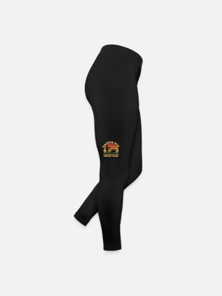 Garten opa wie ein normaler opa nur viel cooler - Frauen Jersey Leggings - Schwarz - Rechts