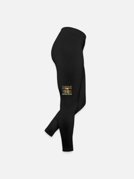 Fabriqué En 1984 Édition Limitée - Legging en jersey Femme - noir - Droite