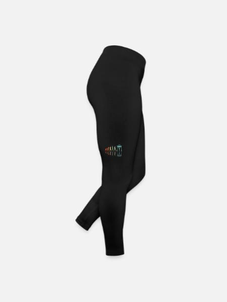 Développement de la mécanique automobile - Legging en jersey Femme - noir - Droite