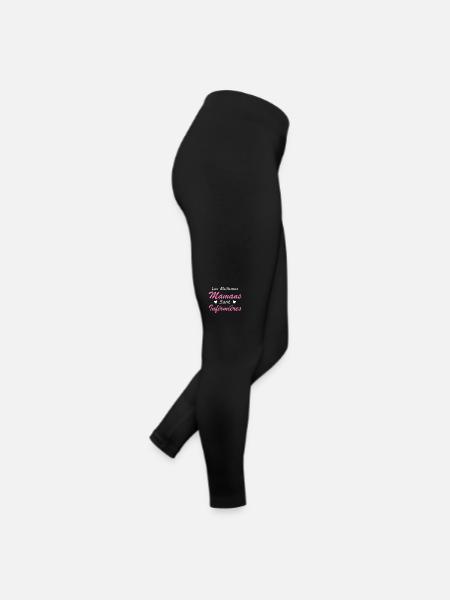 Les Meilleures Mamans Sont Infirmières - Legging en jersey Femme - noir - Droite