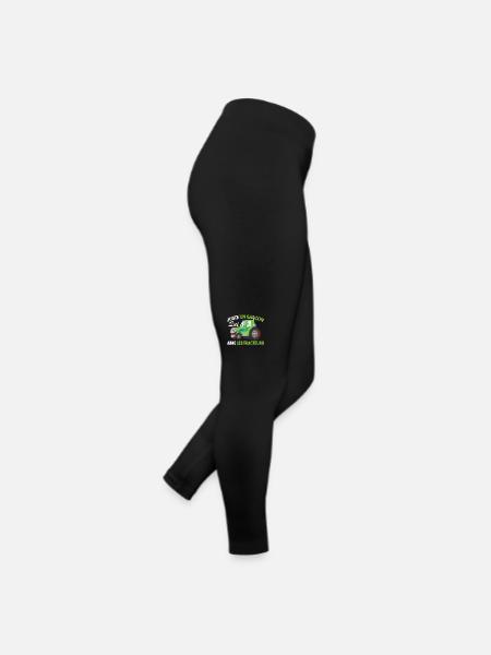 Juste Un Garçon Qui Aime Les Tracteurs Agriculteur - Legging en jersey Femme - noir - Droite