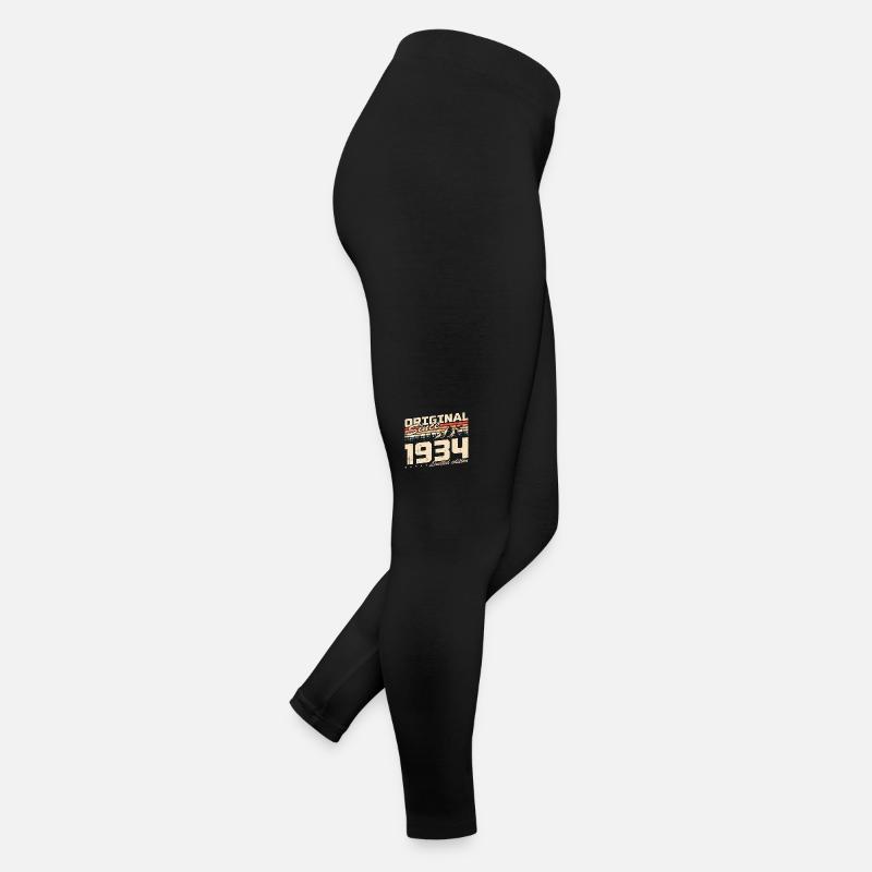 Original 1934 Geboren Vintage Geburtstag Geschenk Frauen Jersey Leggings