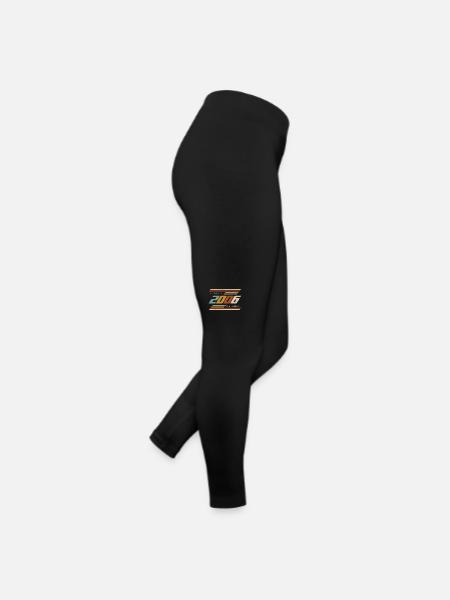 Classique 2006 Original Vintage Anniversaire 2006 - Legging en jersey Femme - noir - Droite