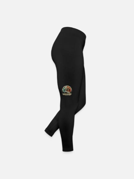 Vintage mars 2014 vintage cadeau anniversaire - Legging en jersey Femme - noir - Droite