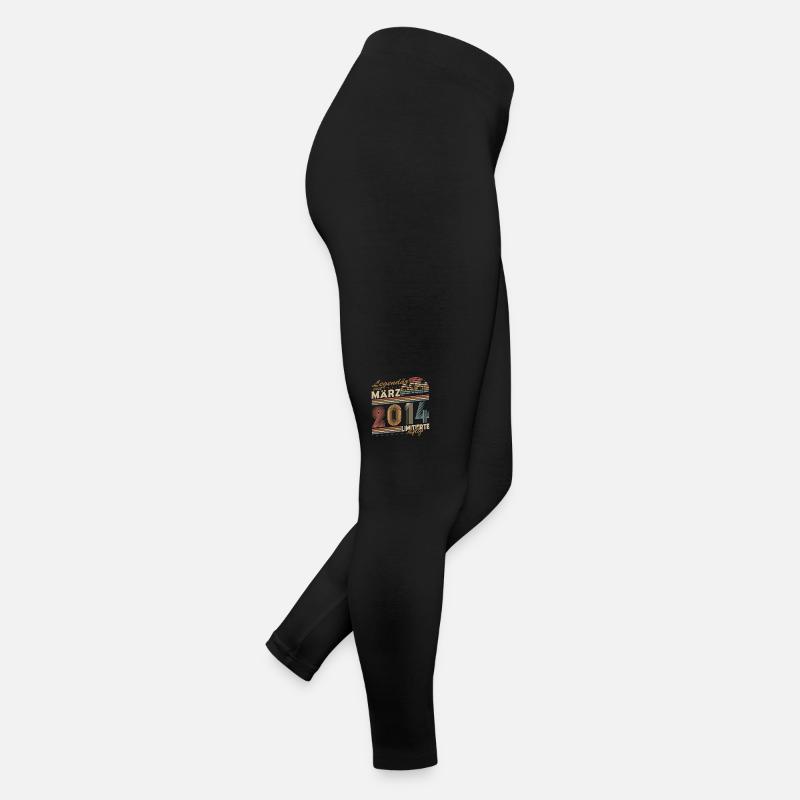 Légendaire depuis mars 2014 Cadeau Anniversaire Legging en jersey Femme