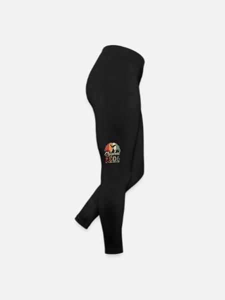Original 2006 Vintage Retro Birthday Gift - Women’s Jersey Leggings - black - Right
