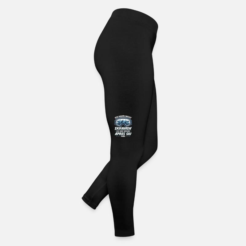 Je ne peux pas skier, je le fais à cause de l’après-ski Legging en jersey Femme