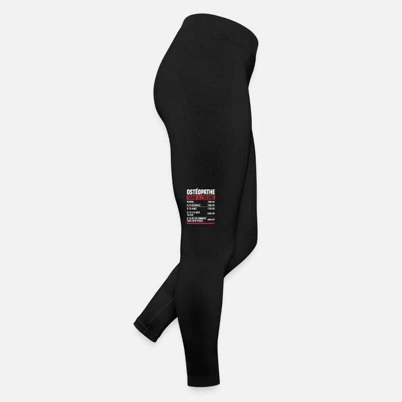 Osteopath hourly rate gift idea humor Women’s Jersey Leggings