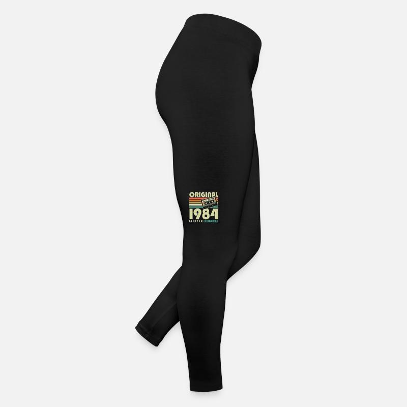 Original 1984 Vintage Retro Birthday Gift Women’s Jersey Leggings