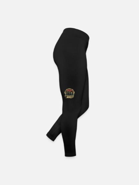 Great Since 1954 Vintage Birthday Gift - Women’s Jersey Leggings - black - Right