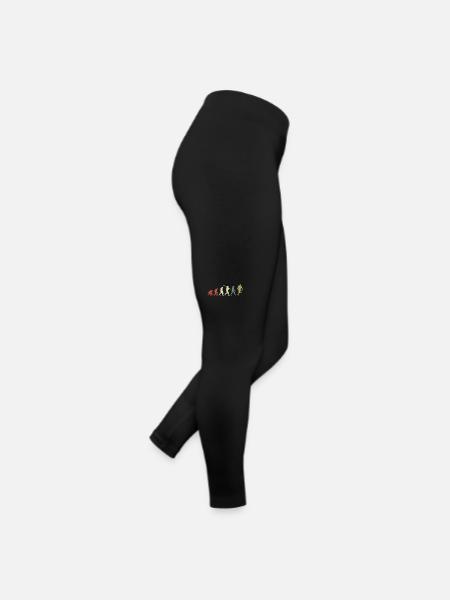 Evolution Rugby - Women’s Jersey Leggings - black - Right