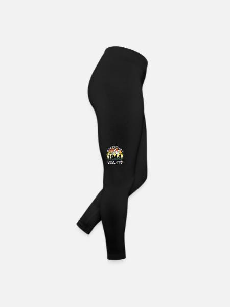 Avril 1944 Vintage Cadeau Anniversaire 80 Ans - Legging en jersey Femme - noir - Droite