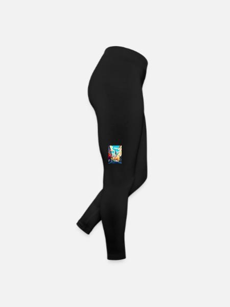 Cirencester England Uk Vintage Reiseposter WPA - Frauen Jersey Leggings - Schwarz - Rechts