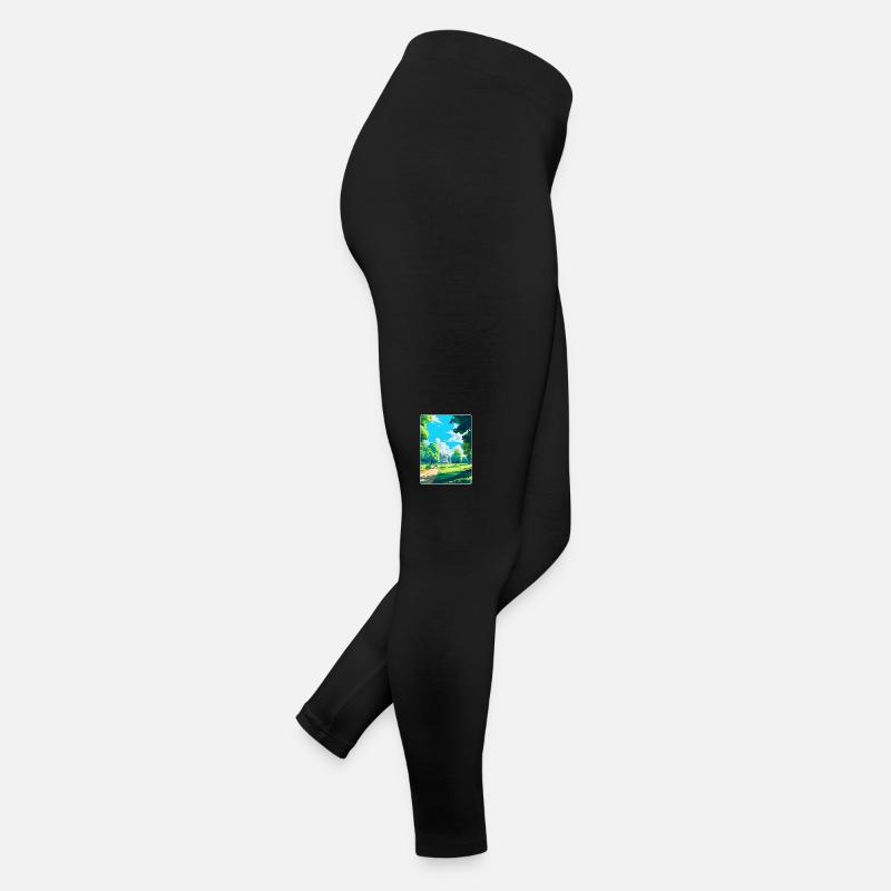 Hyde Park Londres Angleterre Royaume-Uni Affiche de voyage Souvenir Legging en jersey Femme