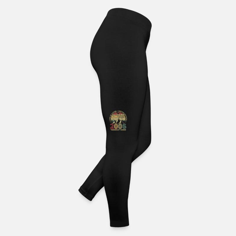 Vintage Septembre 2006 Rétro Cadeau Anniversaire Legging en jersey Femme