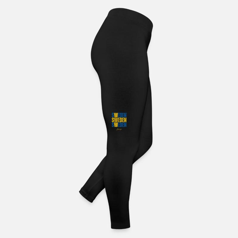 Flagge von Schweden, schwedischer Stolz Frauen Jersey Leggings