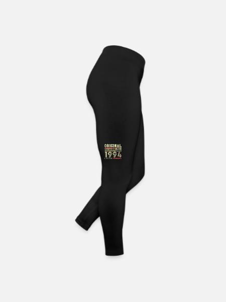 Original novembre 1994 Vintage Anniversaire Rétro - Legging en jersey Femme - noir - Droite