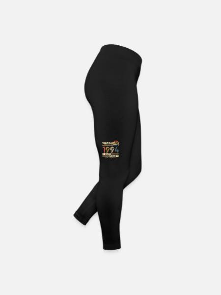 Vintage, 1994, Vintage Retro, Cadeau d’anniversaire - Legging en jersey Femme - noir - Droite