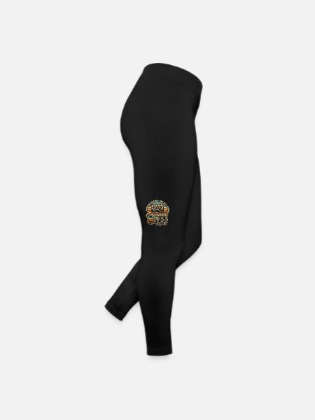 Original 1955 Vintage Rétro Cadeau d’anniversaire - Legging en jersey Femme - noir - Droite