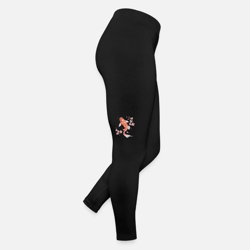 Koi Fish Carp Japan China Fish Women’s Jersey Leggings
