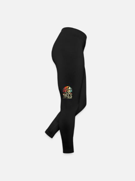 Original janvier 1965 Jahrgang Geburtstag - Legging en jersey Femme - noir - Droite