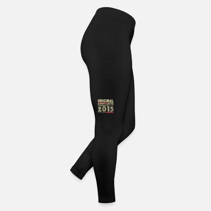 Original Janvier 2015 Vintage Anniversaire Rétro Legging en jersey Femme