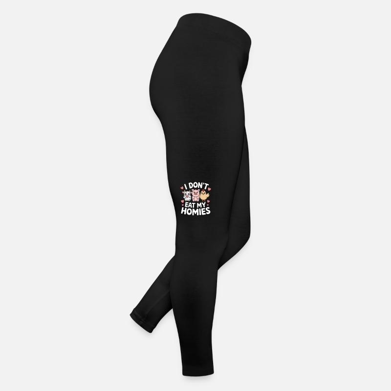 Vegetarisch Vegan Veggie Vegetarier Frauen Jersey Leggings