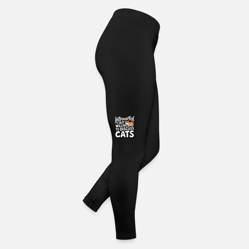 Introverti, antisocial, introverti Legging en jersey Femme