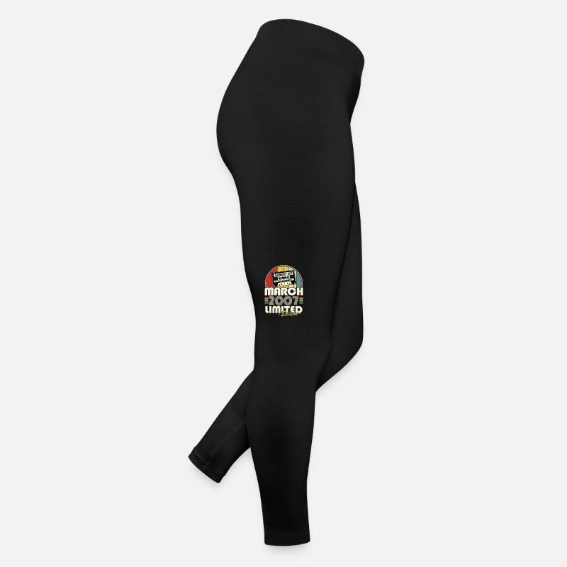 Légendaire depuis mars 2007 Millésime Anniversaire Legging en jersey Femme