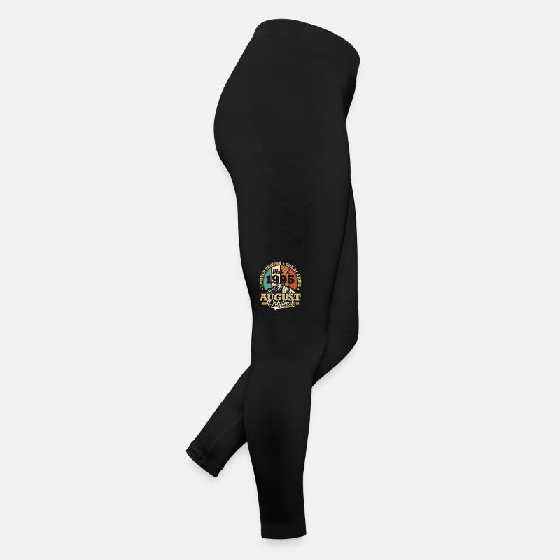 Anniversaire Août 1995 Cadeau d’anniversaire Legging en jersey Femme