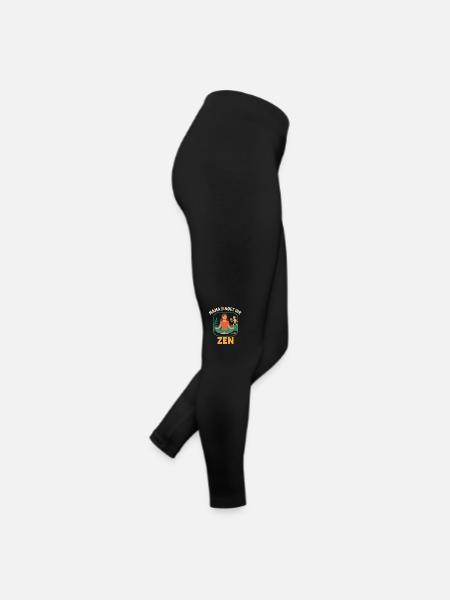 Mama Zen Saying - Women’s Jersey Leggings - black - Right