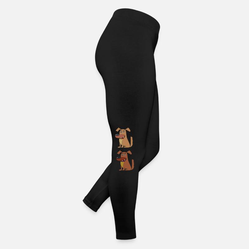 hunde zweifach Frauen Jersey Leggings